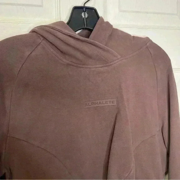 Alphalete Identity Hoodie Cropped Sz S - Picture 3 of 6